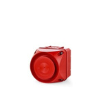 AUER Signal ASS-T Series Surface Mount Electronic Sounder, 24 → 48 V ac/dc, IP66, AC, DC, 32-Tone