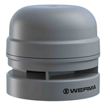 Werma EvoSIGNAL Midi Series Electronic Sounder, 12 V, 110dB at 1 m, IP66, AC, DC, 10-Tone