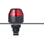 AUER Signal IBM Series Red Multiple Effect Beacon, 230-240 V ac, Base Mount, Panel Mount, LED Bulb, IP65