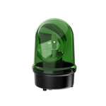 Werma Green Rotating Beacon, 24 V, Base Mount, LED Bulb