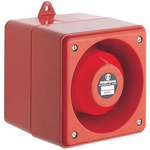 Werma 129 Series Electronic Sounder, 24 V, 105dB at 1 m, IP65, DC, 31-Tone