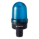 Werma 829 Series Blue Rotating Beacon, 115 → 230 V, Tube Mounting, LED Bulb