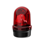 Werma 885 Series Red Rotating Beacon, 24 V, Base Mount, LED Bulb, IP65