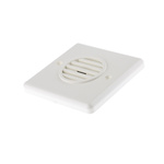 e2s Bedhead Series Wall Mount Electronic Sounder, 24 V dc, 90dB at 1 m, IP32, DC, 8-Tone