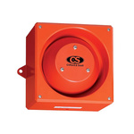 Clifford & Snell YA80 Series Wall or Bulkhead Electronic Sounder, 48 V dc, 116dB at 1 m, IP66, DC, 32-Tone