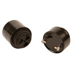 RS PRO Panel Mount Electronic Sounder, 6 → 15 V dc, 80 - 95dB at 1 m, IP65, DC