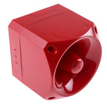Klaxon Nexus 105 Series Surface Mount Electronic Sounder, 10 → 60 V dc, 105dB at 1 m, IP66, DC, 64-Tone