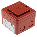 e2s SONF1 Series Surface Mount Electronic Sounder, 230 V ac, 100dB at 1 m, IP66, AC, 10-Tone
