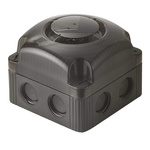 Werma 153 Series Base/Bracket Mount Electronic Sounder, 24 V dc, 105dB at 1 m, IP66, DC, 8-Tone