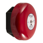 Moflash A6BM Series Surface Mount Siren, 24 V dc, 106dB at 1 m, IP66, DC, Single-Tone