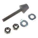 RS PRO Neoprene Tipped Adjustable Spindle, For Use With Toggle Clamp