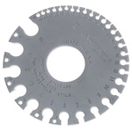 RS PRO Wire Size Gauge, 36AWG to 0AWG, Steel