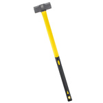 RS PRO Medium Carbon Steel Sledgehammer with Fibreglass Handle, 3.2kg