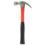 RS PRO Steel Claw Hammer with Fibreglass Handle, 567g