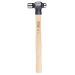 RS PRO Steel Ball-Pein Hammer with Wood Handle, 318g