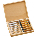 SAM 6 Piece Steel Wood Chisel, 23.2 Blade Width
