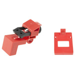 Brady 7mm Shackle PP Circuit Breaker Lockout, 38mm Attachment Point- Red