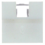 Amphenol ICC, Mini-Jump Jumper Female Straight White Open Top 2 Way 1 Row 2.54mm Pitch