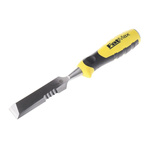 Stanley Carbon Steel Wood Chisel, 116mm Length, 25.0 mm Blade Width