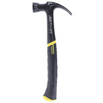 Stanley Steel Claw Hammer with Steel Handle, 450g