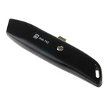 RS PRO Safety Knife with Straight Blade, Retractable