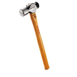 Facom Steel Ball-Pein Hammer with Hickory Wood Handle, 140g