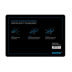 MARTOR Black Cutting Mat, L210mm x W148mm