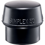 Halder Round Rubber Replacement Mallet Face 65g With Replaceable Face