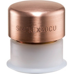 Halder Round Solid Copper Replacement Mallet Face 145g With Replaceable Face