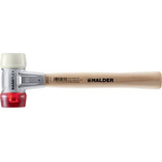 Halder Round Cellulose Acetate, Nylon Mallet 940g With Replaceable Face