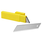 Stanley Steel Flat Cutter Blade, 25 mm, 20 per Package