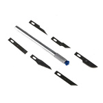 RS PRO 115mm Steel Precision Craft Knife Set