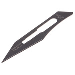 Swann-Morton Carbon Steel Scalpel Blade, 25A, 100 per Package