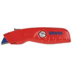 Irwin Safety Knife with Straight Blade, Retractable