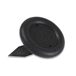 Ohmite Pointer Knob, Pointer Knob Type, 82.6mm Knob Diameter, Black, 9.5mm Shaft, For Use With 9.5mm Shafts