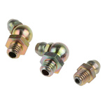 RS PRO Grease Nipple Kit Contains H1 Straight 1/4 in BSF (x50); H2-45 1/4 in BSF (x50); H3-90 1/4 in BSF (x50); Box
