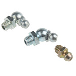 RS PRO Grease Nipple Kit Contains H1 Straight 1/4 in UNF (x50); H2-45 1/4 in UNF (x50); H3-90 1/4 in UNF (x50); Box