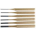 RS PRO 6-Piece Punch, Parallel Pin Punch, 2 → 8 mm Shank