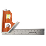 Bahco 150 mm, 6in Combination Square, Stainless Steel