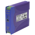 Chinfa DRA18 DIN Rail Power Supply with Internal Input Filter 90 → 264V ac Input Voltage, 24V dc Output Voltage,