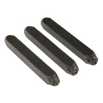 RS PRO 5mm x 27 Piece Engraving Punch Set, (Letters: A → Z, (&))