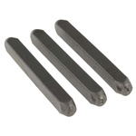 RS PRO 2.5mm x 27 Piece Engraving Punch Set, (Letters: A → Z, (&))