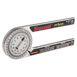Starrett Metric Prosite Protractor, 7 in Aluminium Blade