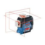 Bosch GLL 3-80 C, 650nm Red, 3 Line Line laser