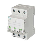 Siemens 3 Pole DIN Rail Non-Fused Switch Disconnector - 125 A Maximum Current