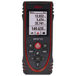 Leica X3 Laser Measure, 0.05 → 150m Range, ±1 mm Accuracy