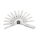 Starrett 173 MAT Steel Feeler Gauge, 13 Blades