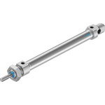 Festo Pneumatic Roundline Cylinder 10mm Bore, 80mm Stroke, DSNU Series, Double Acting