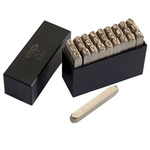 SAM 5mm x 25 Piece Engraving Letter Punch Set, (Letters: A → Z)