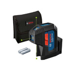 Bosch GPL 3 G, 500 → 540nm Green, 0 Line Laser Level